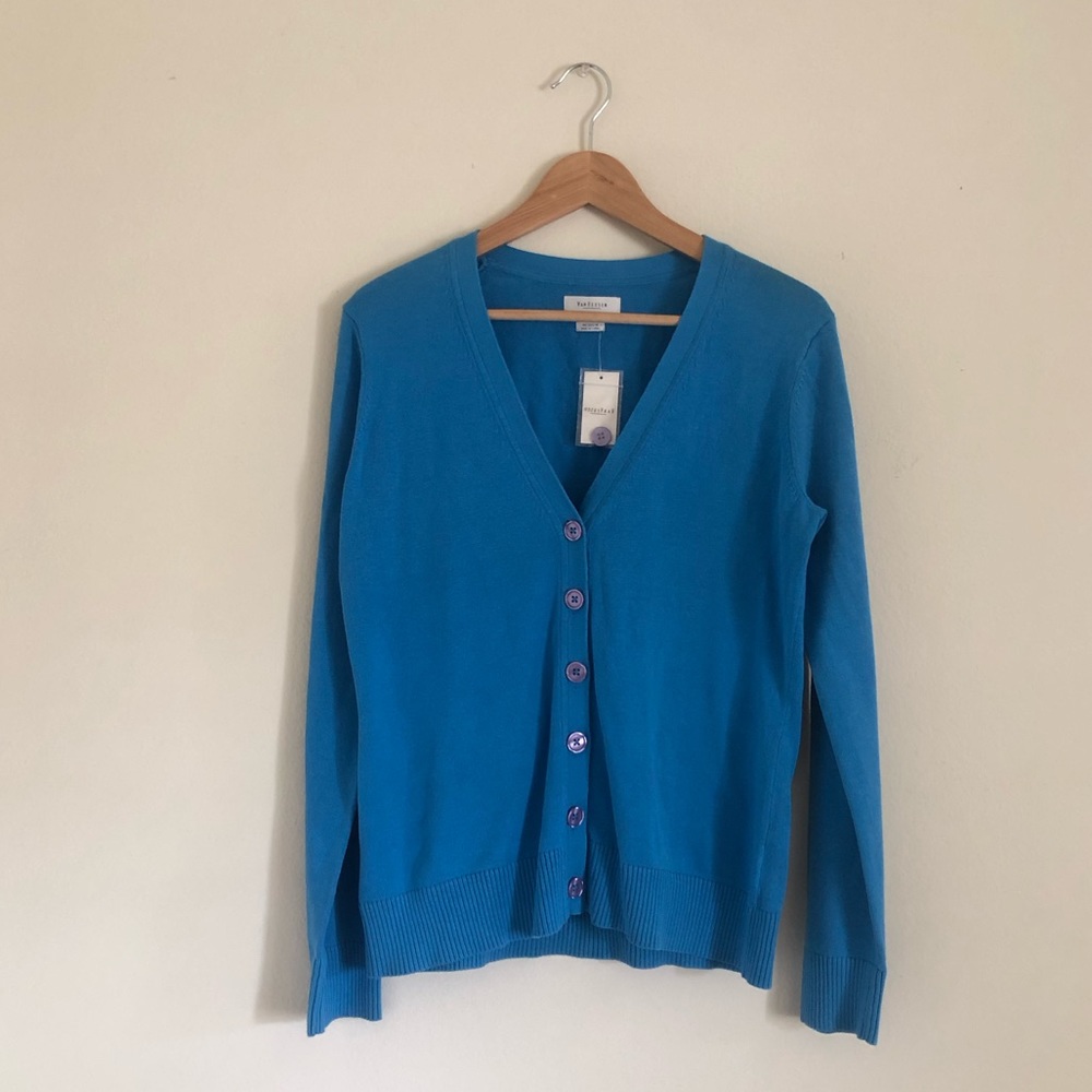 Blue Cardigan